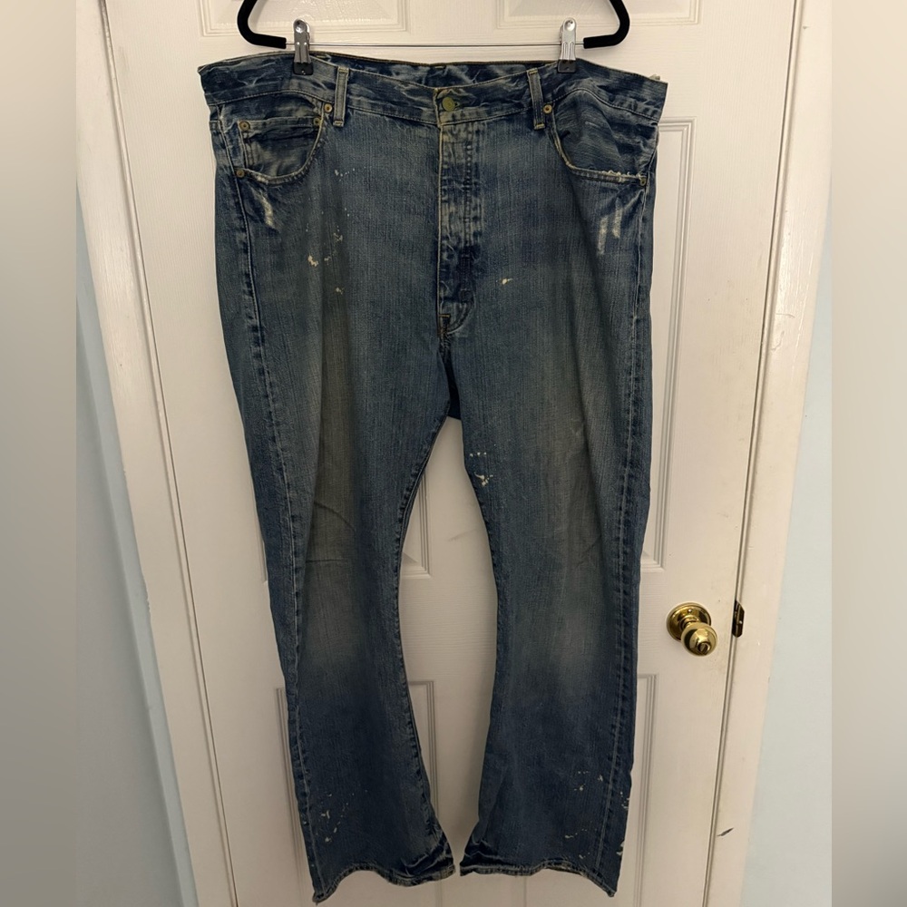 Polo by Ralph Lauren Distressed Blue Jeans
